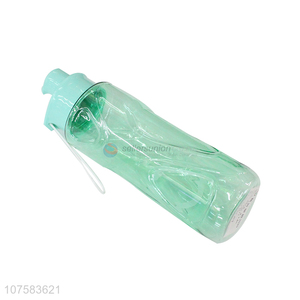 Best Selling Portable Plastic Water Bottle With Straw