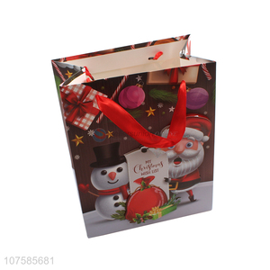 Hot Selling Christmas Gift Bag Portable Paper Bag