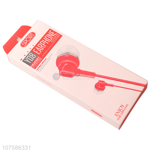 Hot selling 3.5mm wired <em>earphone</em> <em>headphone</em> with microphone