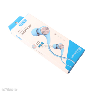 Bottom price 3.5mm stereo wired earphones in-ear earphones