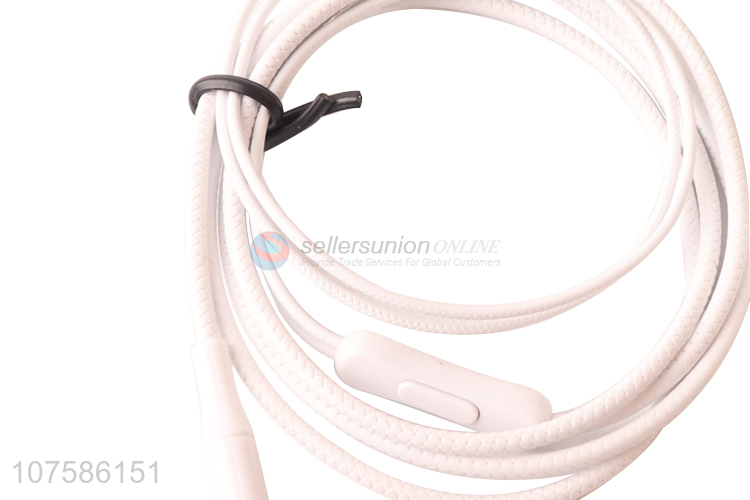 Competitive price 3.5mm in-ear headset microphone running earphones