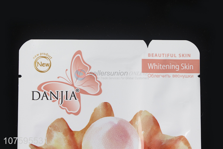 Best Sale Placenta Face And Neck Mask Pearl Whitening Lighten Freckles