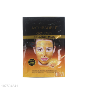 Hot Selling Skincare Golden Collagen Mask Contain Honey Essence