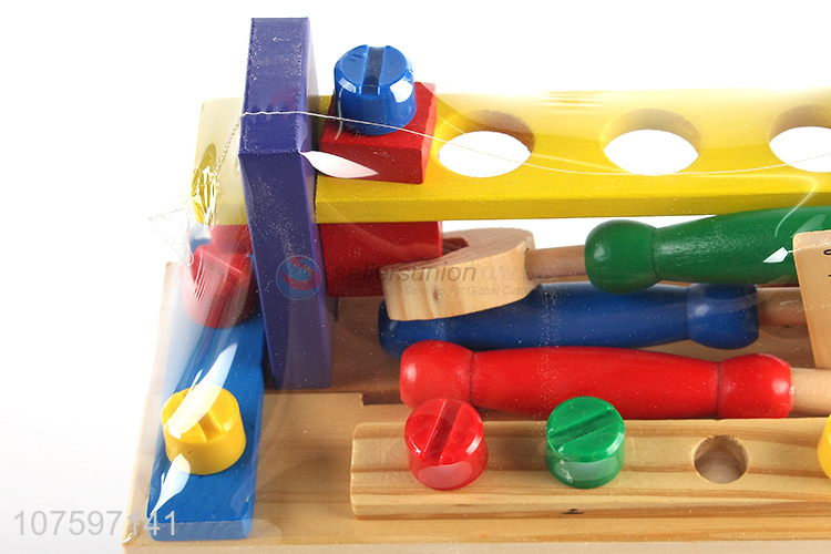 Latest arrival wooden toy tool workbench children wooden toys