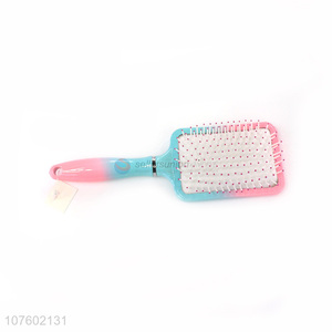 Fashion Style Three-colour Plastic Massage Comb