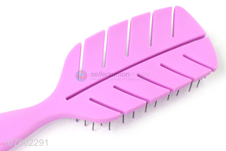 New Style Fashion Desigh Plastic Leaf Shape Comb Set