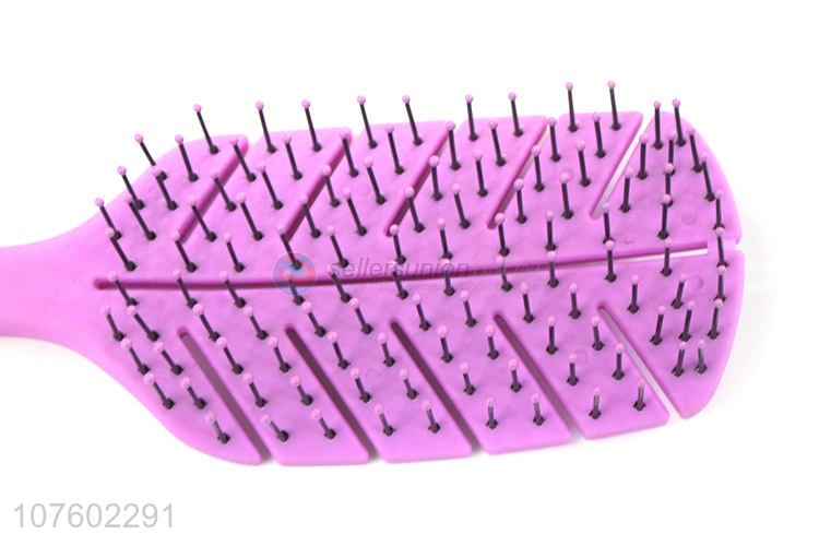 New Style Fashion Desigh Plastic Leaf Shape Comb Set