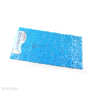 Wholesale fashion durable waterproof pvc bath mat non-slip bath tub mat