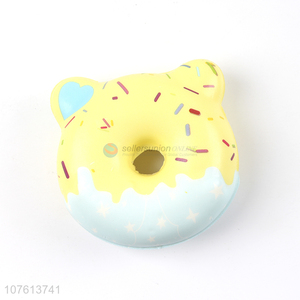 New products Cuet ears donut shape toy slow rebound toy