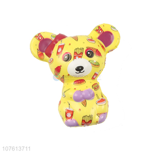 Hot selling colorful Bear cartoon rebound toy