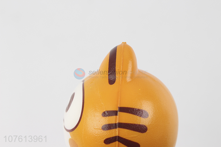 Cuet style Pink big-eyed cat style shape rebound toy