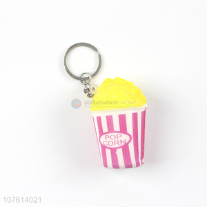 Cartoon popcorn craft pendant shape vent toy rebound toy