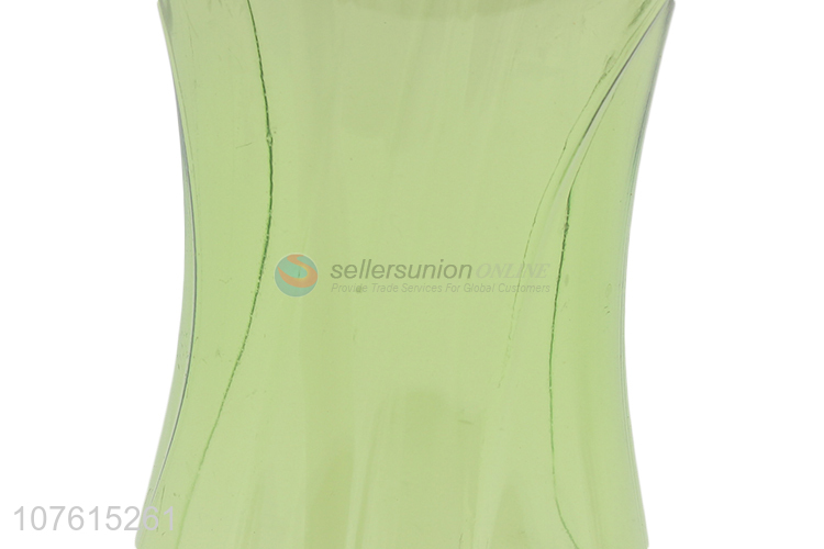Latest design portable transparent colored bpa free plastic water bottle