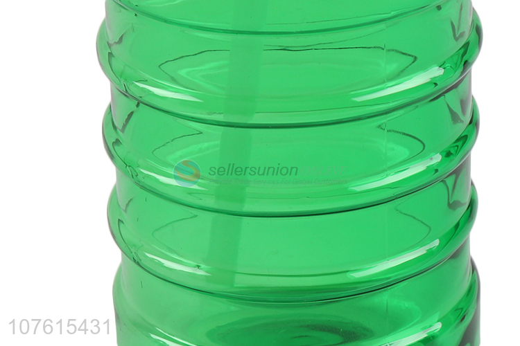 High quality portable transparent bpa free plastic water bottle
