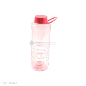 Popular products clear colored plastic water bottle portable sports bottle