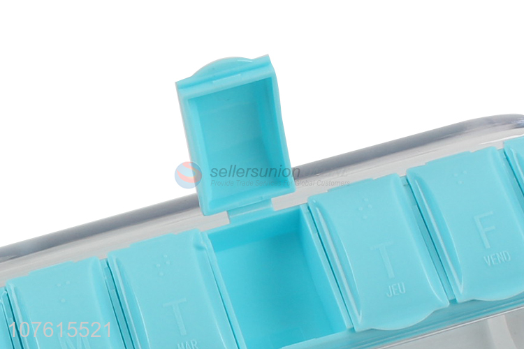 Wholesale plastic water bottle with pill box, vitamins organizer water bottle