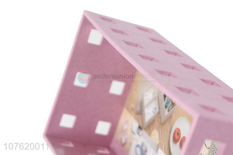 New Style Colorful Rectangle Straw Storage Box For Sale