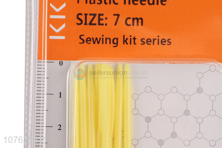 New arrival big eye plastic sewing needle sewing tools