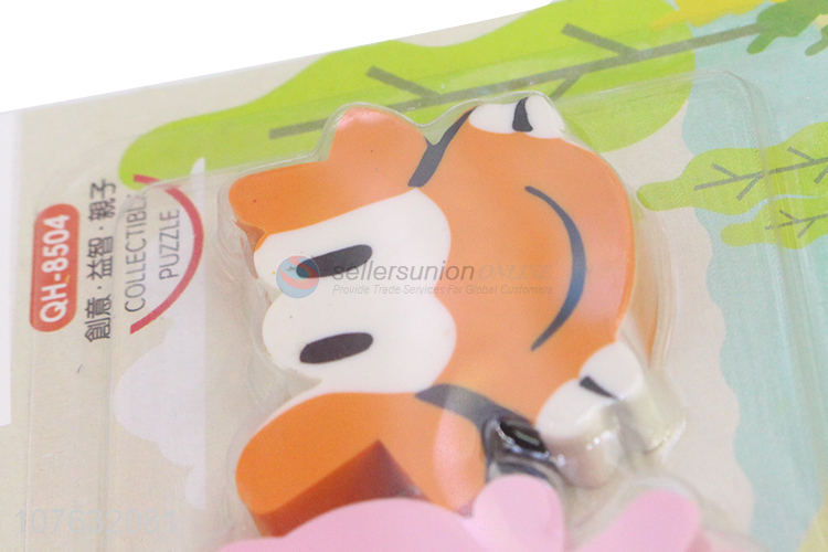 Personalized Design Collectible Animal Eraser Best Gift Set