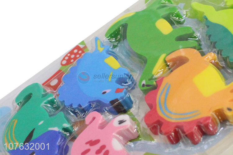 New Arrival Various Dinosaur Shapes Eraser Gift Set For Kids