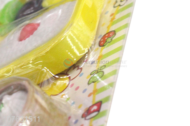 Fashion Simulation Kitchenware Cute Eraser For Sale