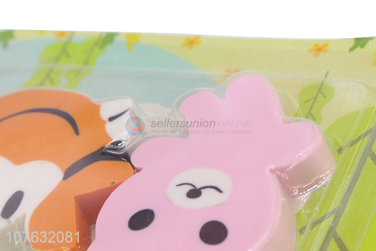 Personalized Design Collectible Animal Eraser Best Gift Set