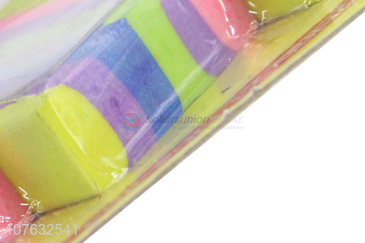 Good Sale 4 Pieces Rainbow Eraser Fashion Stationery