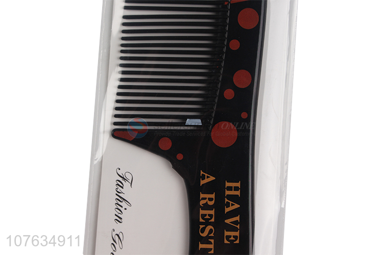 New arrival popular plastic top quality hair comb