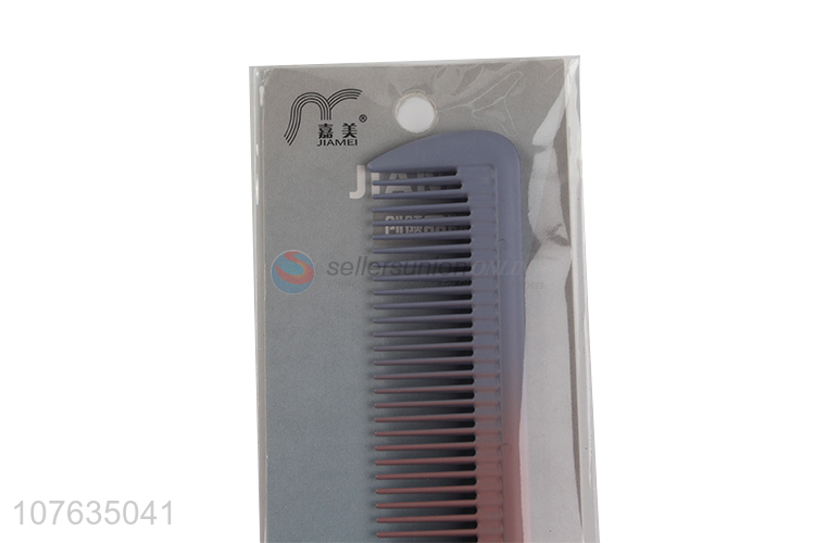 Hotsale durable factory price hairdressing plastic comb