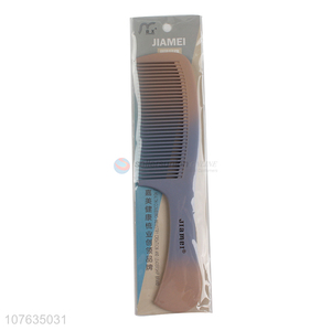 Fashionable colourful top quality hair comb wide tooth comb