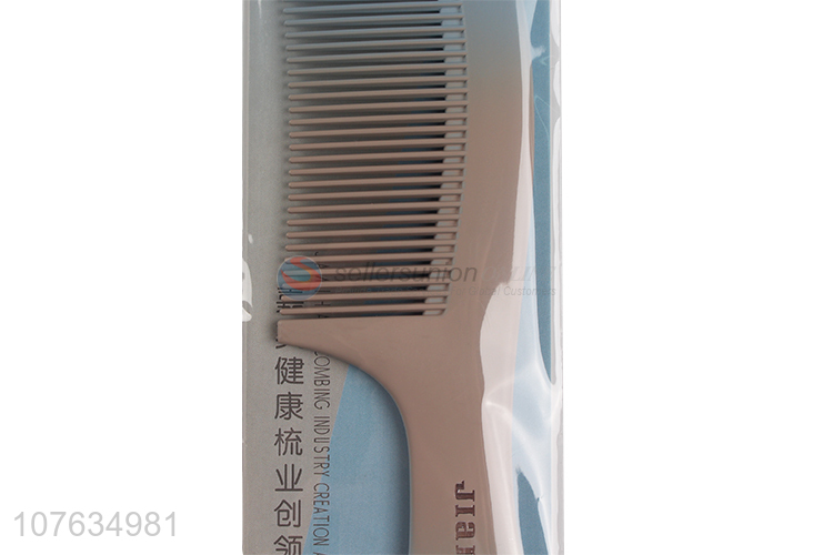 Wholesale women custom haircomb  plastic hair combs with high quality