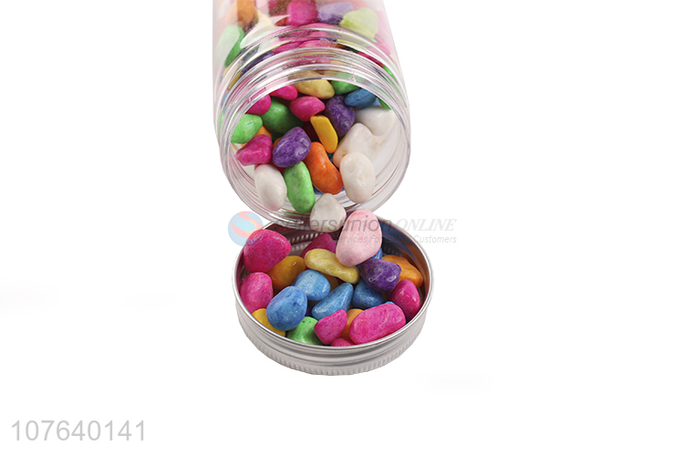 High-value candy color dyeing mixed 10-12mm color small stone