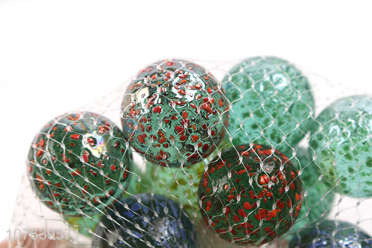 Factory direct supply transparent sesame bumpy touch glass ball