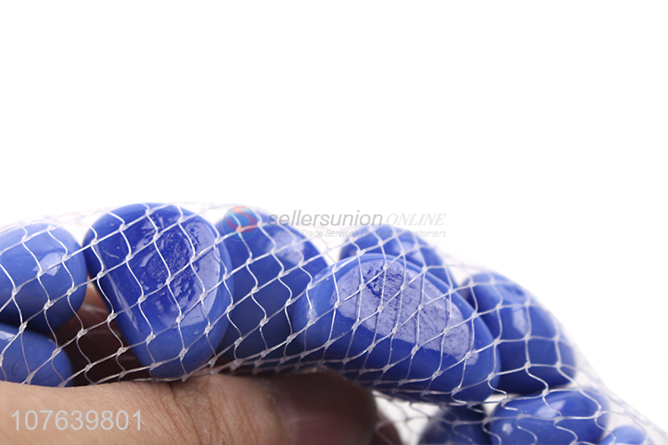 Wholesale blue porcelain cashew glass beads