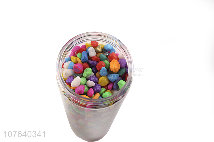 High-value and beautiful candy color dyeing mixed color 4-6mm stone