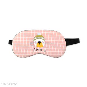 Hot selling cartoon dog hot compress ice compress sleep eye mask