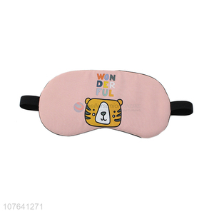 Competitive price cartoon tiger ice pack eye mask eyeshades for sleep