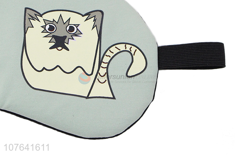 Good sale cartoon cat hot compress ice compress sleep eye mask