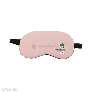 Promotional pot culture printed gel blindfold sleeping eyeshade for travel