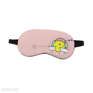 Latest design cartoon chick blindfold eye mask blindfold for sleeping