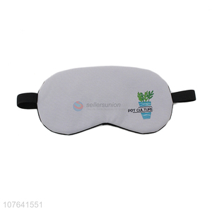 New design pot culture printed blindfold adjustable band sleep eye mask