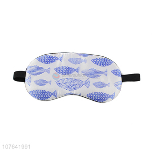 Latest arrival cartoon fish ice pack eye mask eyeshades for sleep