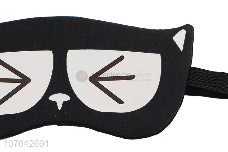 High quality cartoon owl shape ice-compress sleeping eye mask for home travel