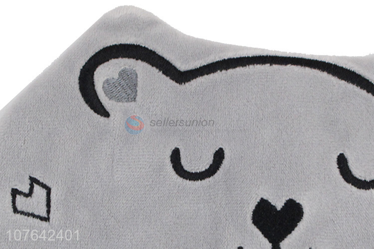 Custom kawaii embroidery gel sleep eye mask soft cartoon eye mask