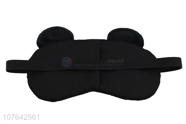 New design cartoon comfortable travel short plush sleep eye mask