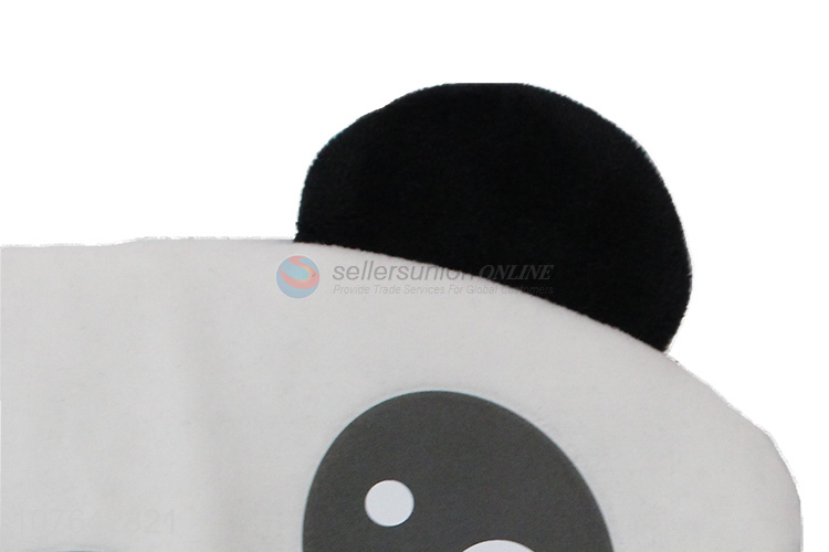 Promotional lovely cartoon panda cooling eye mask hot pack eye mask