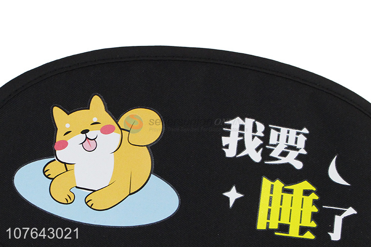 China factory cute hanzi printed ice pack polyester cotton sleep eye mask