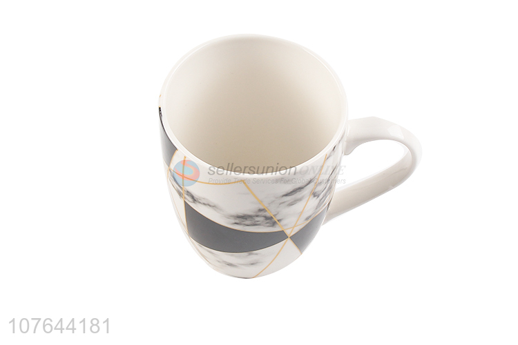 New products attractive household used color glaze ceramic water cup