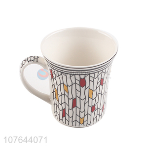 Good quality cheap price colourful ceramic water cup coffee mug for office