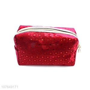 New Design Elegant Makeup Bag With Zipper For Ladies